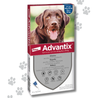 Advantix Spot-On Antiparassitario Cani 25-40 Kg.