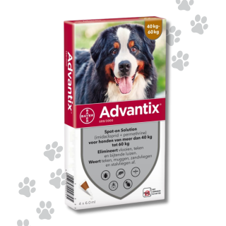 Advantix Spot-On Antiparassitario Cani Oltre 40 Kg.