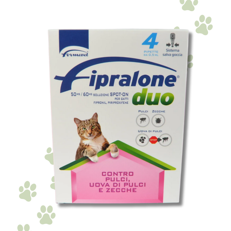 Effipro Duo Spot-On Gatti - 4 Pipette