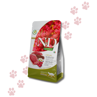 N&D Quinoa Urinary Gatto Anatra/Mirtilli
