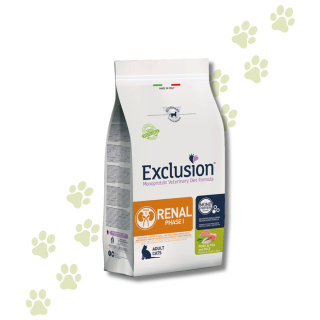 Exclusion Renal Fase I Gatto Adulto Maiale/Piselli