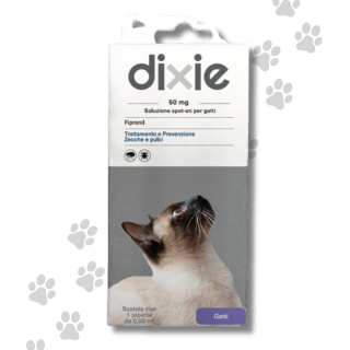 Dixie Fipronil Spot On Gatto Ml 0,5  -  1 Pipetta
