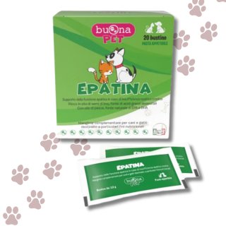 Epatina 20 Buste – Supporto Epatico per Cani e Gatti