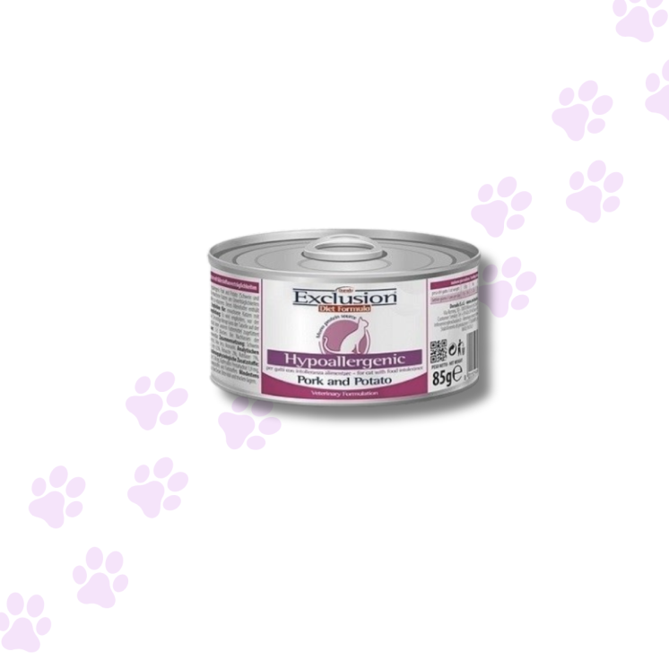 Exclusion Monoprotein Veterinary Diet Hypoallergenic Gatto