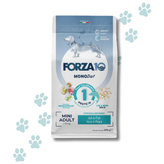 Forza 10 Diet Low Grain Crocchette Cane Adulto Taglia Mini Pesce 1,5Kg