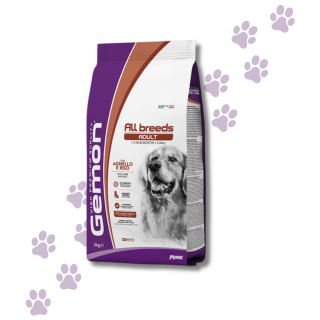 Gemon Cane Crocchette Adulto Agnello e Riso 1,5 Kg