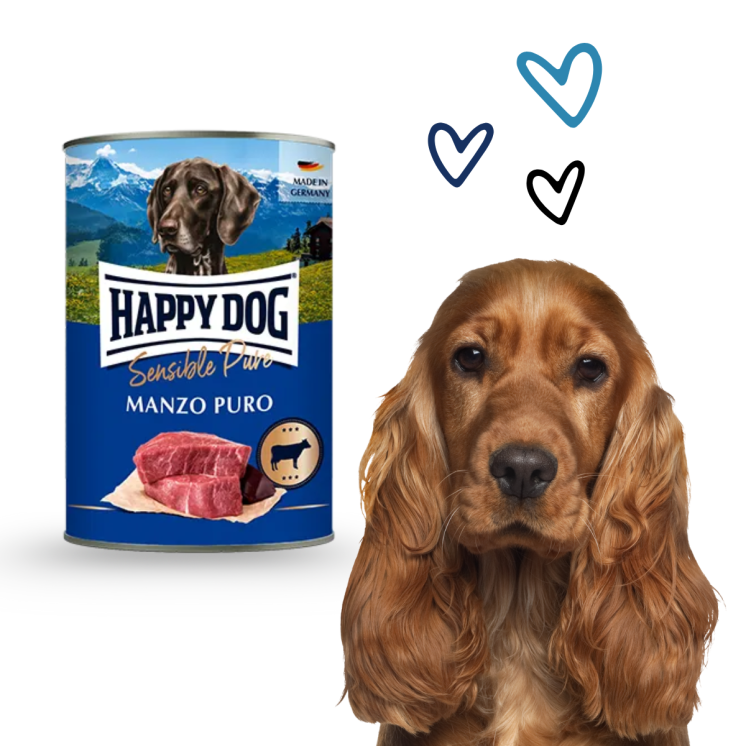 Happy Dog Sensible Pure - Cane Adulto Manzo Puro
