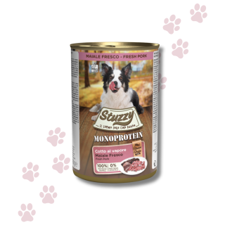 Stuzzy Monoproteico Cane Adulto Maiale