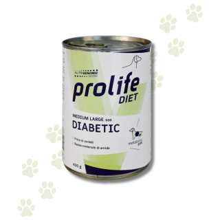 Prolife Cane Diabetic Adulto Taglia Media/Grande - 400g