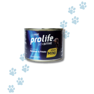 Prolife Sensitive Cane Adulto Taglia Mini Renna e Patate 200g