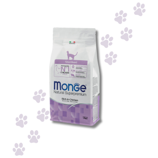 Monge Natural Superpremium Sterilised Gatto Adulto Pollo