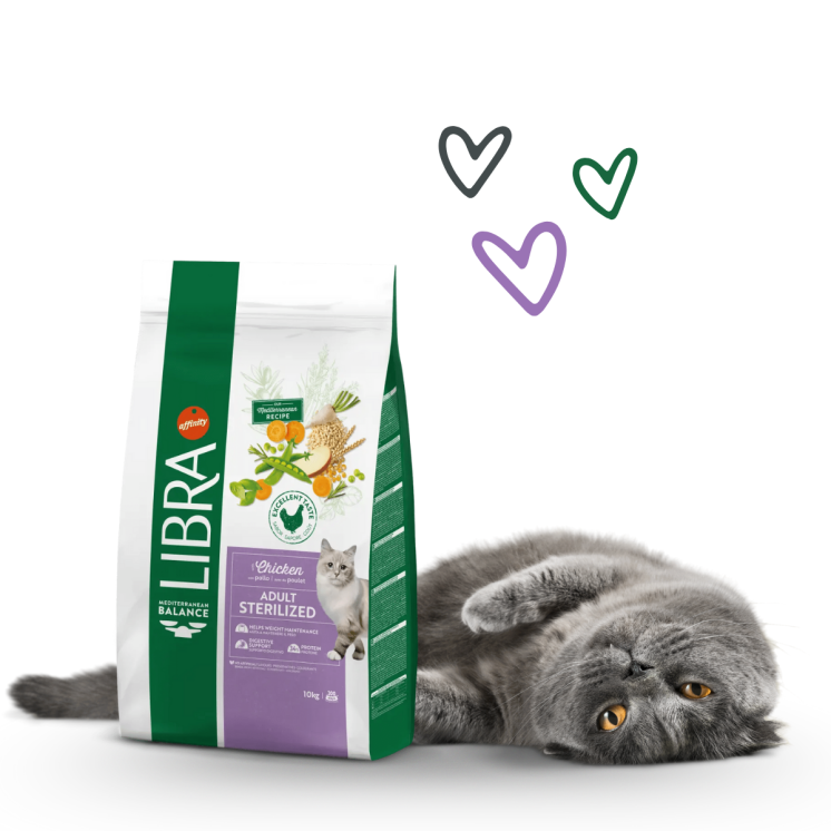 Libra Sterilized Gatto Adulto Pollo