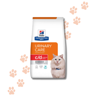 Hill's Prescription C/D Urinary Care Stress Gatto Adulto Pesce