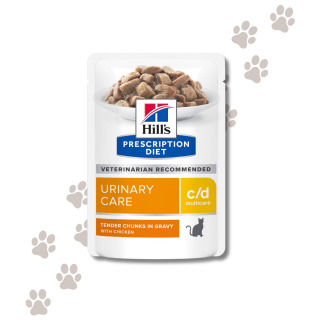 Hill's Prescription C/D Multicare Gatto Adulto Pollo 85g x 12 bustine
