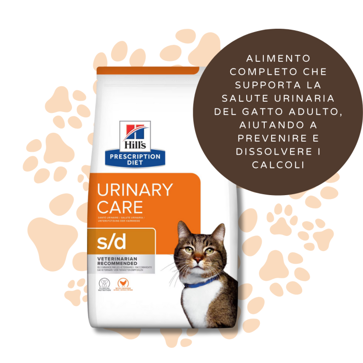 Hill's Prescription Diet S/D Gatto Adulto Pollo 1,5Kg