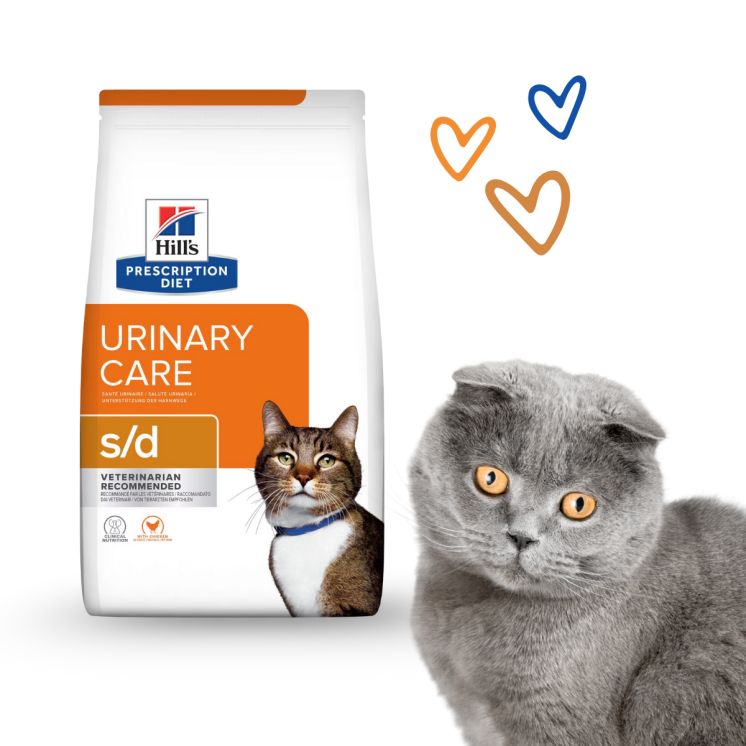 Hill's Prescription Diet S/D Gatto Adulto Pollo 1,5Kg