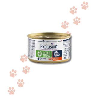 Exclusion Monoprotein Intestinal Gatto Adulto Maiale/Riso 85g