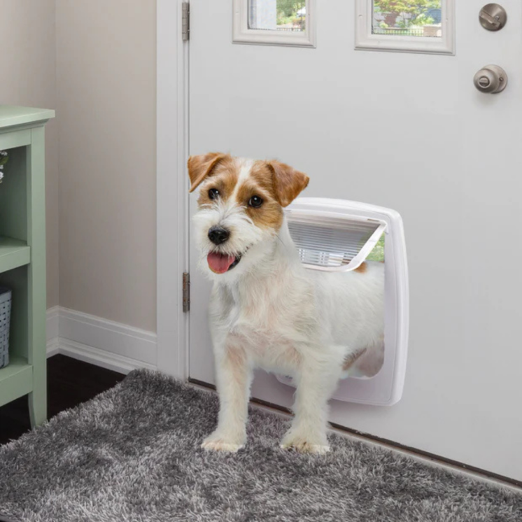 Ferplast Portina Swing 11 Bianco/Marrone Cane Taglia Media