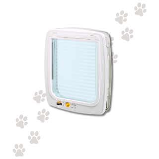 Ferplast Portina Swing 15 Bianco/Marrone Cane Taglia Media/Grande