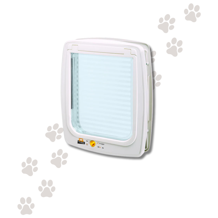 Ferplast Portina Swing 15 Bianco/Marrone Cane Taglia Media/Grande