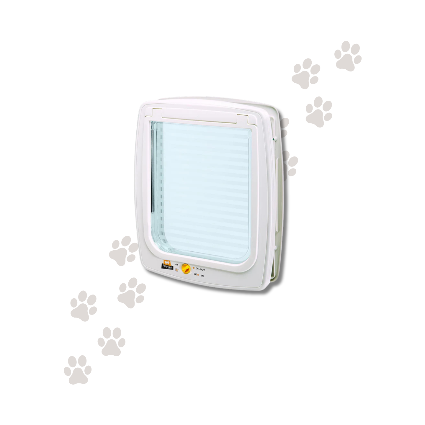 Ferplast Portina Swing 15 Bianco/Marrone Cane Taglia Media/Grande