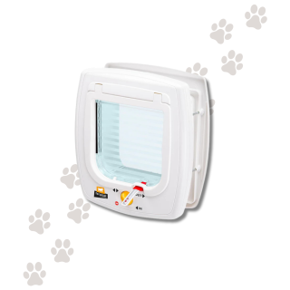 Ferplast Portina Swing 7 Bianco/Marrone Gatto