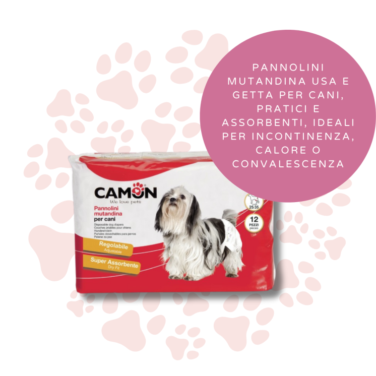 Camon Pannolini Mutandina Cane