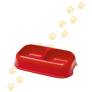 Ferplast Ciotola Doppia Party 16/18 Cane
