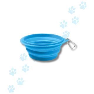 Record Ciotola Pieghevole con Moschettone Cane
