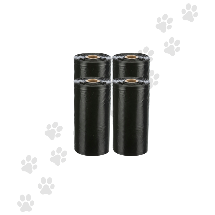 Trixie Sacchetti Igienici Neri Cane 4 Rotoli
