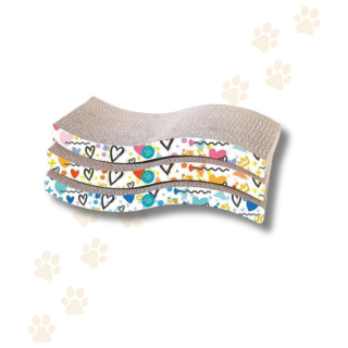 Leopet Tiragraffi Cartone Onda Gatto